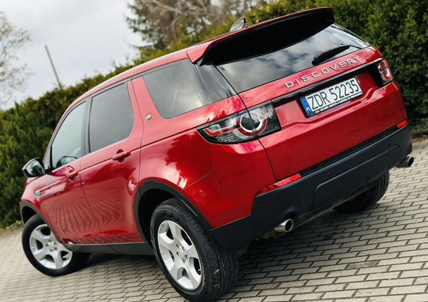 Land Rover Discovery Sport cena 69999 przebieg: 189000, rok produkcji 2017 z Czarna Woda małe 596